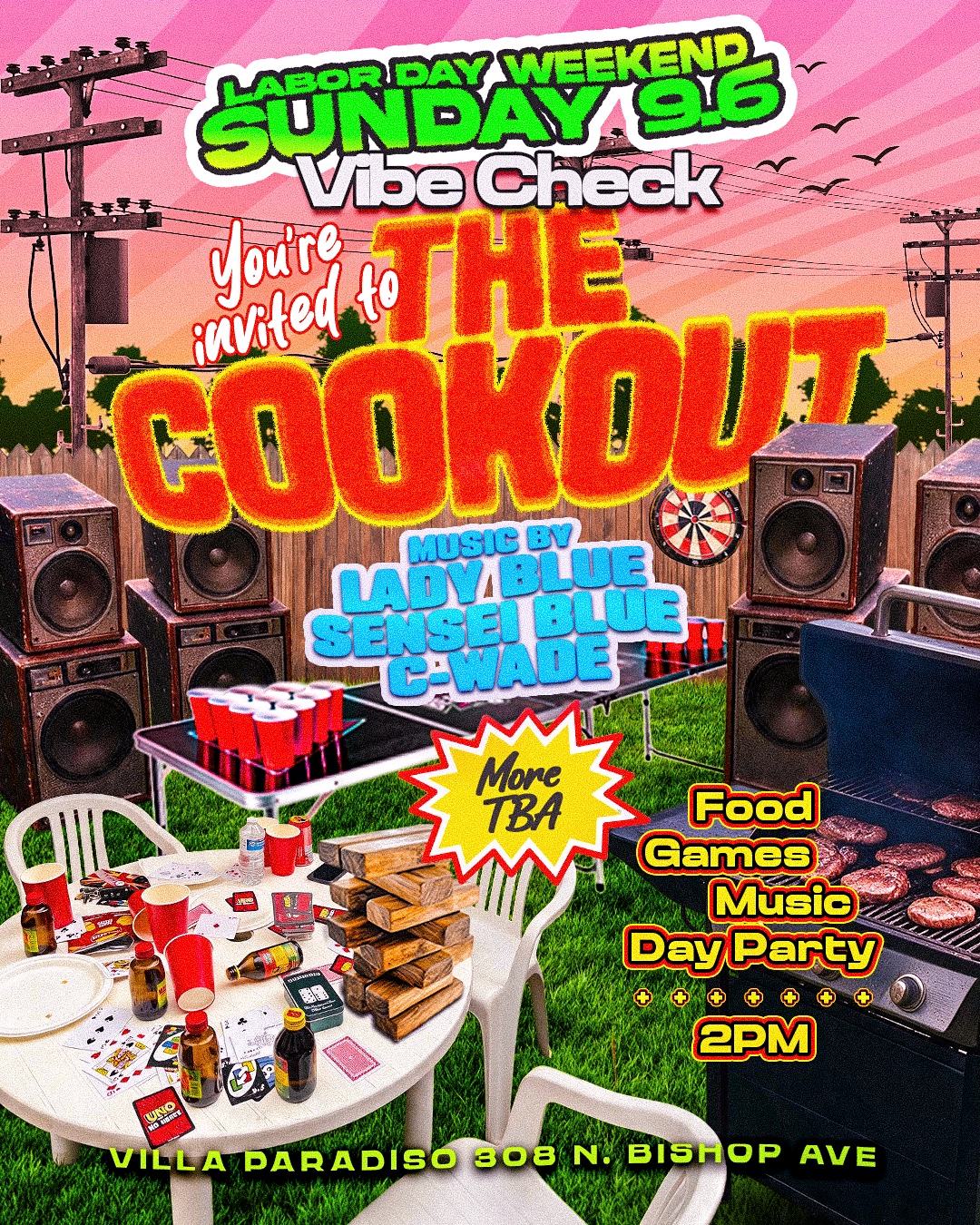 Vibe Check: The Cookout — September 6, 2026 (past event)